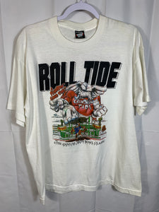 1992 Iron Bowl Rare Game Day T-Shirt XL