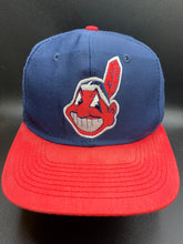 Load image into Gallery viewer, Vintage Cleveland Indians Snapback Hat
