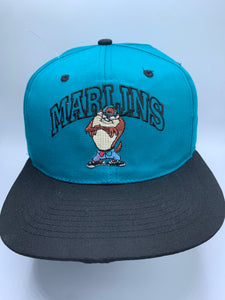 1993 Looney Tunes X Florida Marlins Snapback Hat