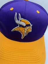 Load image into Gallery viewer, Vintage Minnesota Vikings Logo Athletic Snapback Hat
