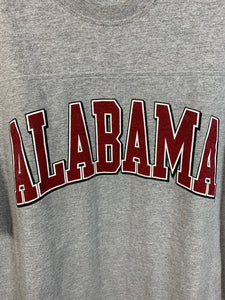 Vintage Alabama Spellout Grey T-Shirt XL