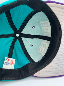 Vintage Charlotte Hornets Muggsy Bogues AJD Snapback Hat
