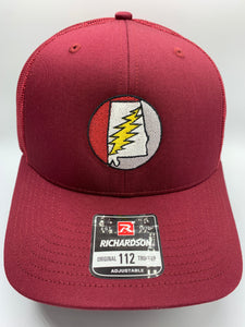 Dead Head State of AL Richardson Snapback Hat