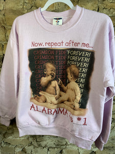 Vintage Alabama #1 Sweatshirt Medium