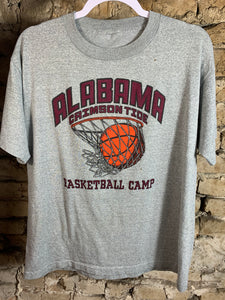 Vintage Alabama X Reebok Basketball T-Shirt Large