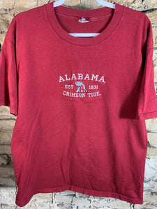 Vintage Alabama Embroidered T-Shirt XL