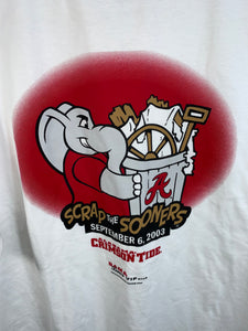 2003 Alabama Vs Oklahoma Game Day T-Shirt XL