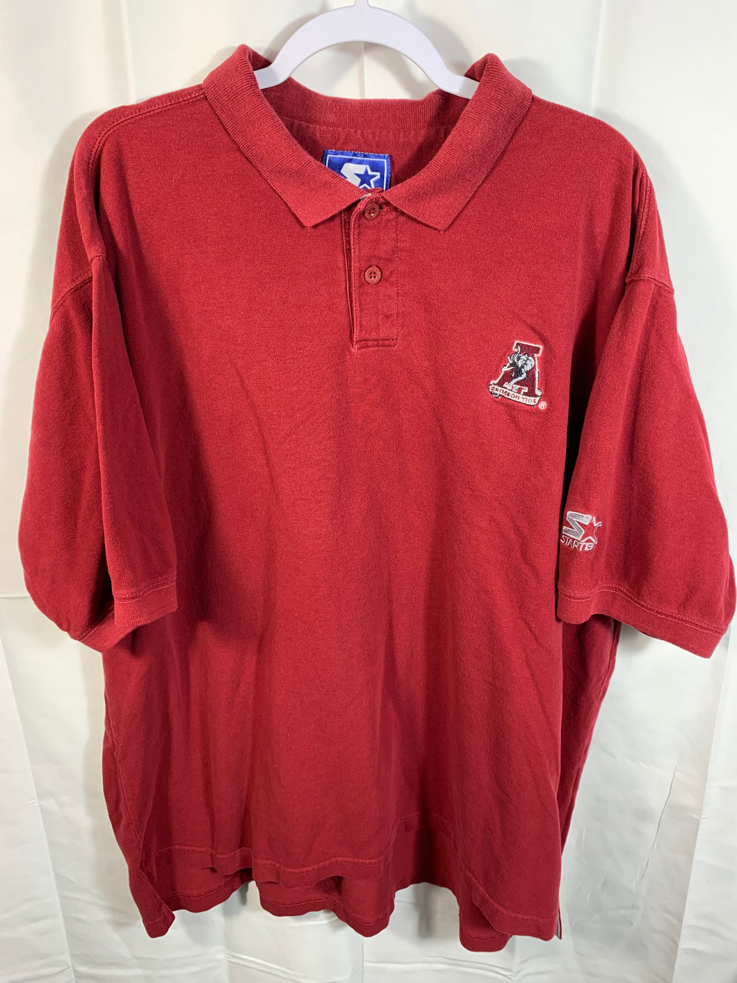 Vintage Starter X Alabama Polo Shirt XXL 2XL