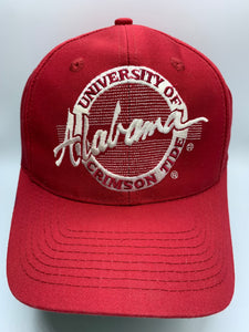 Vintage Alabama X The Game Circle Logo Snapback Hat