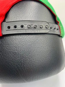 Vintage Bob Marley Color Block Snapback Hat
