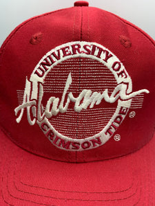 Vintage Alabama X The Game Circle Logo Snapback Hat