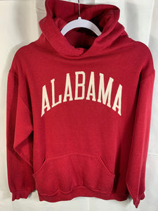 Vintage Alabama Spellout Hoodie Sweatshirt Medium