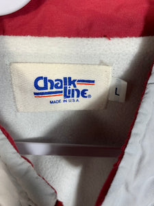 Vintage Alabama Chalk Line Windbreaker Pullover Jacket Large
