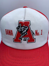 Load image into Gallery viewer, Vintage Alabama Number 1 Trucker Snapback Hat
