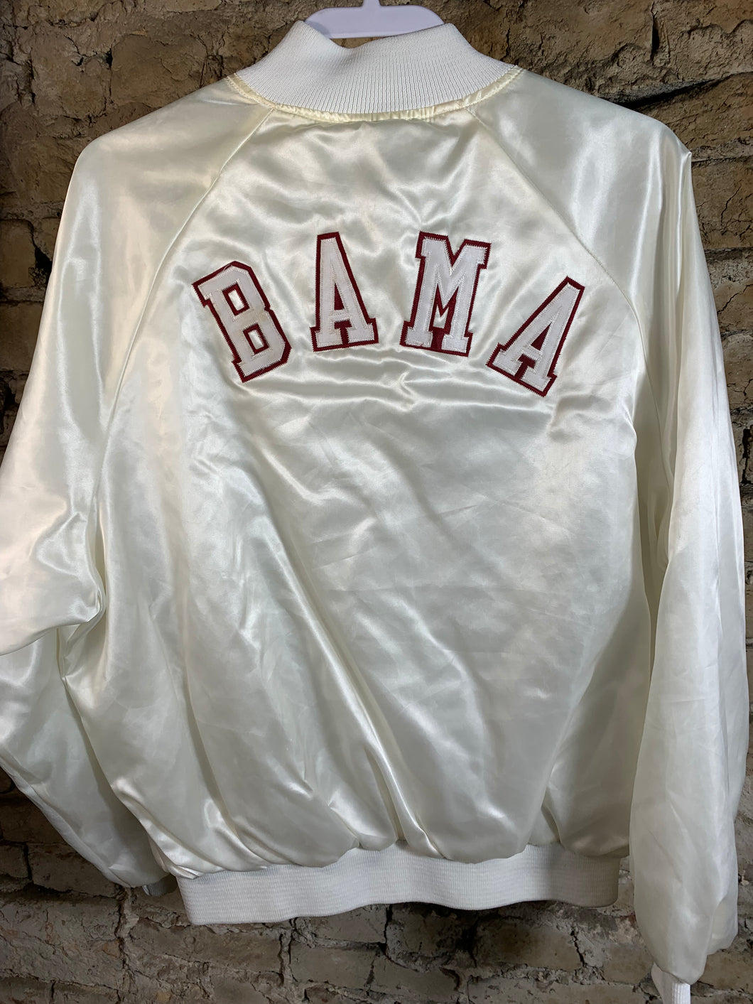 Vintage Alabama Bama Spellout Bomber Jacket XL