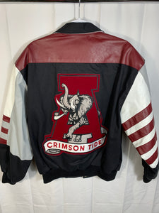 Vintage Alabama Leather Jeff Hamilton Rare Jacket Large