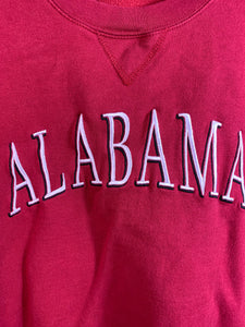 Vintage Alabama Embroidered Sweatshirt XL