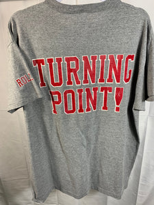 Vintage Bama Spellout Grey Russell T-Shirt XL