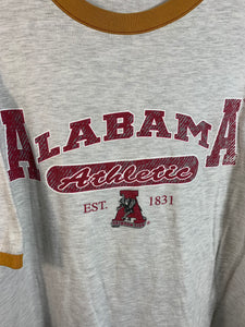 Vintage Alabama Crimson Tide Grey T-Shirt Large