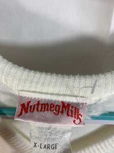 Vintage Nutmeg X Alabama White Sweater Sweatshirt Large
