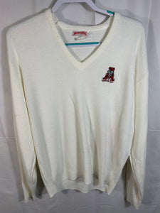 Vintage Nutmeg X Alabama White Sweater Sweatshirt Large