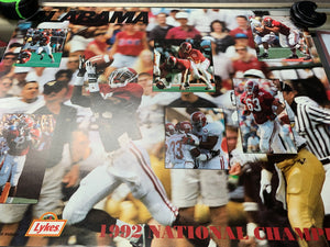 1992 National Champs Collectible Print