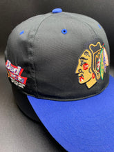 Load image into Gallery viewer, Vintage Chicago Blackhawks X Bud Ice Snapback Hat
