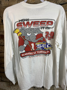 1999 SEC Champs Long Sleeve Shirt XL