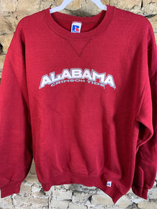 Vintage Alabama Spellout Russell Sweatshirt Medium
