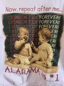 Vintage Alabama #1 Sweatshirt Medium