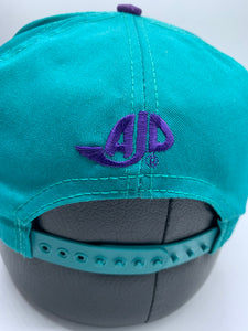 Vintage Charlotte Hornets Muggsy Bogues AJD Snapback Hat