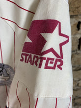 Load image into Gallery viewer, Vintage Starter X Alabama Rare Pinstripes Baseball Jersey Large

