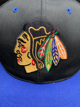 Load image into Gallery viewer, Vintage Chicago Blackhawks X Bud Ice Snapback Hat
