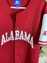 Load image into Gallery viewer, Vintage Alabama X Starter Baseball Jersey Large

