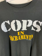 Load image into Gallery viewer, 1989 Cops in Sacramento Crewneck Sweatshirt XL Nonbama
