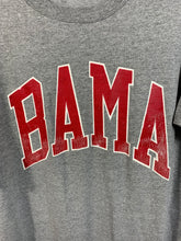 Load image into Gallery viewer, Vintage Bama Spellout Grey Russell T-Shirt XL
