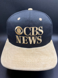 Vintage CBS News Snapback Hat