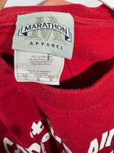 Load image into Gallery viewer, Iron Bowl Y2K Crimson Red T-Shirt Youth Large - Alabama VTG
