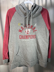 National Champs CFP Hoodie Sweatshirt Medium - Alabama VTG