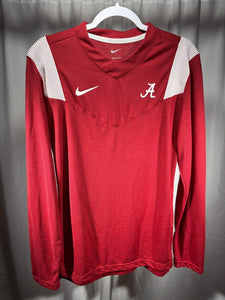Nike X Alabama Red Team Issued Long Sleeve Small - Alabama VTG