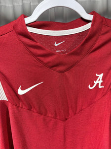 Nike X Alabama Red Team Issued Long Sleeve Small - Alabama VTG