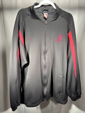 Nike X Alabama Team Issued Black Zip Up XXXL 3XL - Alabama VTG