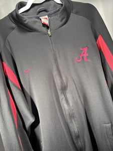 Nike X Alabama Team Issued Black Zip Up XXXL 3XL - Alabama VTG