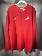 Load image into Gallery viewer, Nike X Alabama Team Issued Crimson Half Zip Large - Alabama VTG
