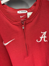 Load image into Gallery viewer, Nike X Alabama Team Issued Crimson Half Zip Large - Alabama VTG
