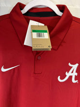 Load image into Gallery viewer, Nike X Alabama Team Issued Crimson Polo XL NWT - Alabama VTG
