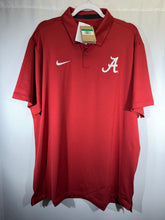 Load image into Gallery viewer, Nike X Alabama Team Issued Crimson Polo XL NWT - Alabama VTG

