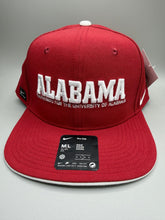 Load image into Gallery viewer, Nike X Alabama Team Issued Crimson SnapBack Hat - Alabama VTG
