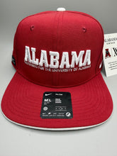 Load image into Gallery viewer, Nike X Alabama Team Issued Crimson SnapBack Hat - Alabama VTG
