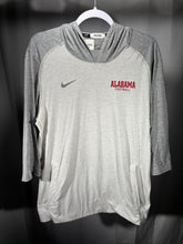 Load image into Gallery viewer, Nike X Alabama Team Issued Grey Lightweight Warmup with Hood Large - Alabama VTG
